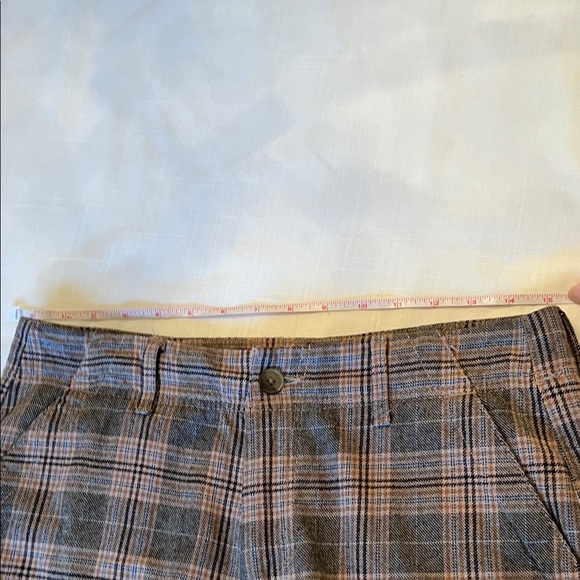 American Eagle Outfitters Plaid Super High Rise Baggy Wide Leg Pants - Picture 9 of 9